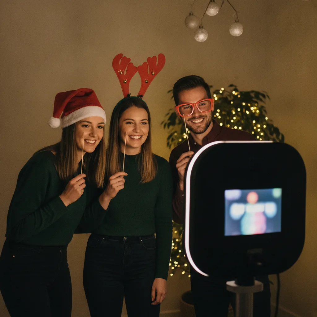 photobooth soirée de fin d'année entreprise