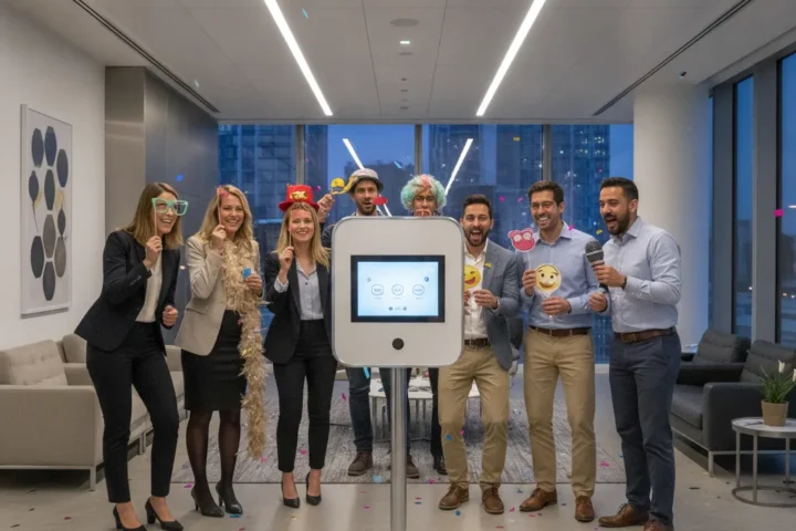 Photobooth team building animation – 7 idées pour 2026