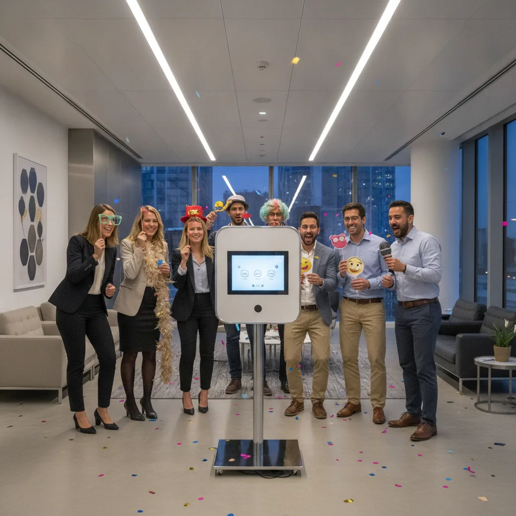 Photobooth team building animation – 7 idées pour 2026 - photobooth team building animation
