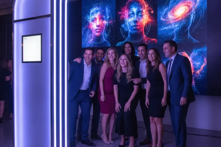 Tendances photobooth IA 2026 2027, les 5 innovations