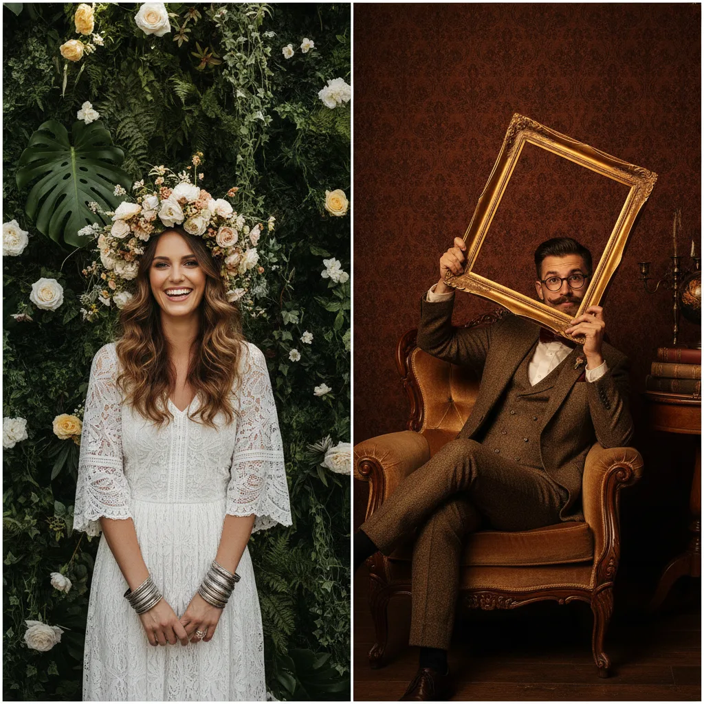 accessoires photobooth mariage originaux