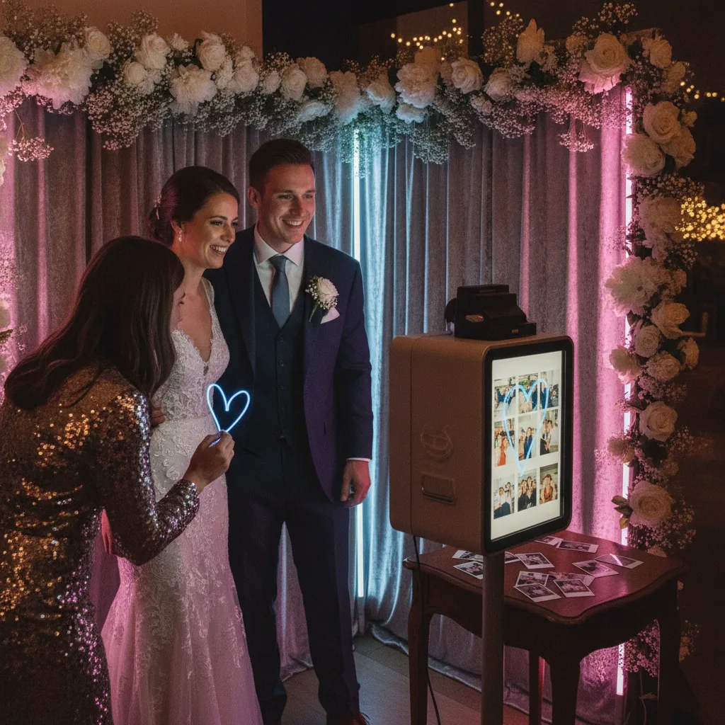 livre or photo numérique mariage photobooth